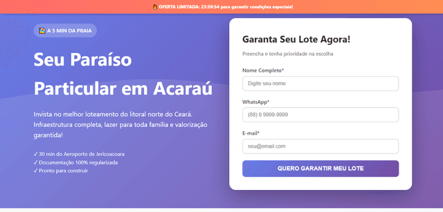 Loteamento Moradas Acaraú